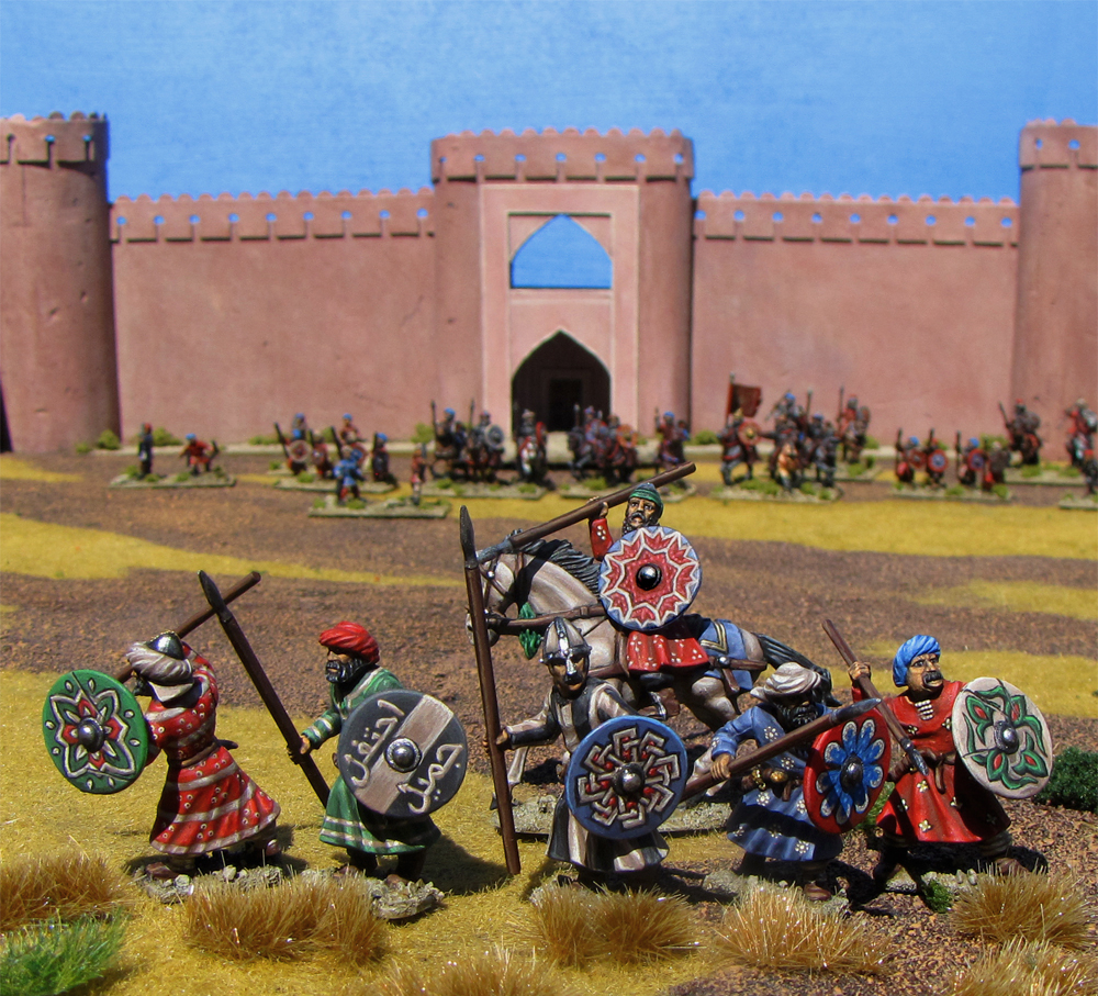 The Defense of Cordoba 28mm miniatures from Gripping Beast Miniatures painted by Neldoreth - An Hour of Wolves & Shattered Shields